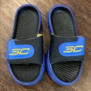 Boys UA Curry Slides